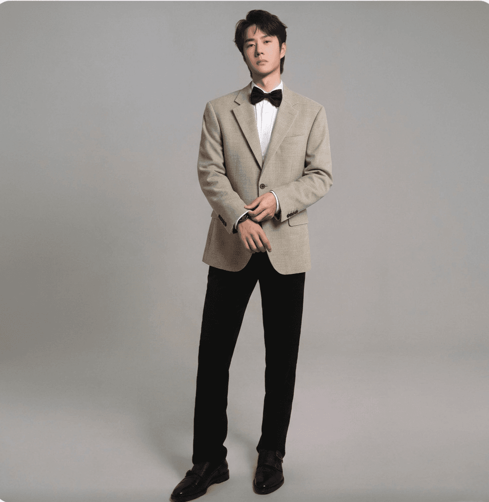 AI generated model wearing the outfit